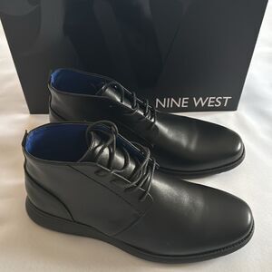 Nine West Boots Mens 9 Black Hardey